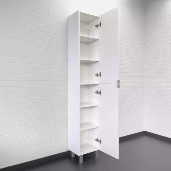 Пенал подвесной Comforty Лима 350x300x1900 белый матовый (00-00019243)