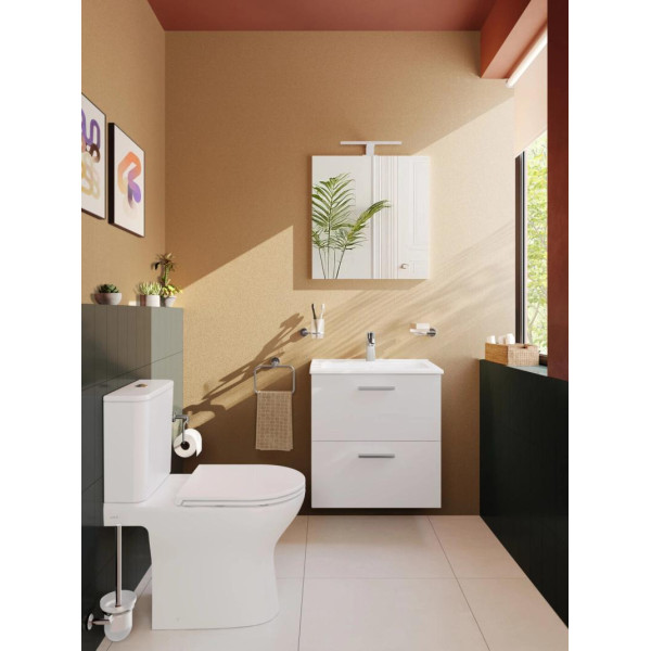 Унитаз компакт Vitra M50 с сиденьем микролифт белый (9889B003-7200)