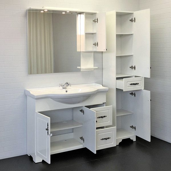 Шкаф зеркальный Comforty Рига 1000x800x155 дуб сонома матовый (00-00001345) Шкаф зеркальный Comforty Рига 1000x800x155 дуб сонома матовый (00-00001345)