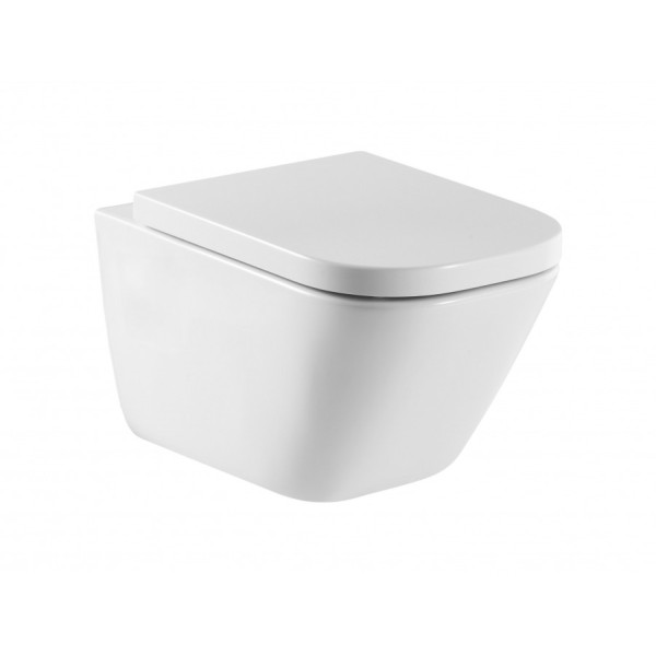 Унитаз подвесной Roca The Gap 35x54x35 белый (7.3464.7.L00.0)
