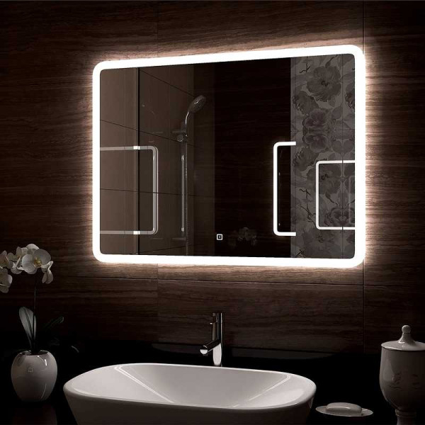 Зеркало с подсветкой Континент Demure Led 700х500 (ЗЛП168) Зеркало с подсветкой Континент Demure Led 700х500 (ЗЛП168)