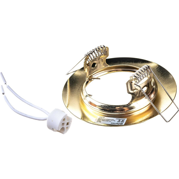 Светильник Feron ИВО-50w 12в G5.3 золото (ВDL10 золото) Светильник Feron ИВО-50w 12в G5.3 золото (ВDL10 золото)