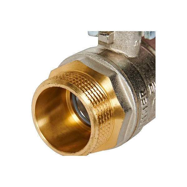 Кран 1 1/4" ВН шаровый Rommer (ГОСТ, красная ручка) RBV-0002-2210332 Кран 1 1/4" ВН шаровый Rommer (ГОСТ, красная ручка) RBV-0002-2210332