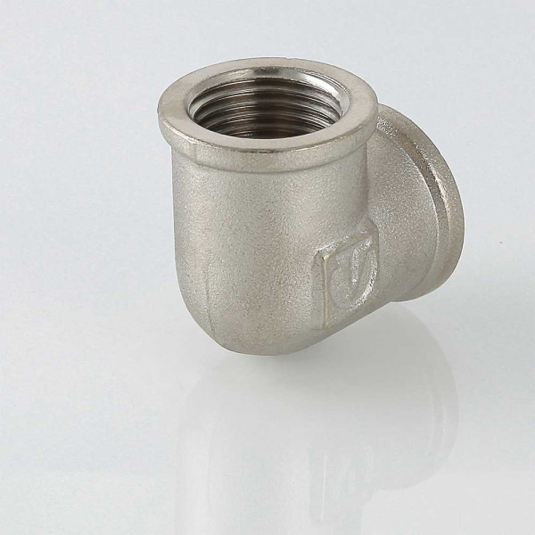 Угольник 1/2" ВВ Valtec (никель) (VTr.090.N.0004) Угольник 1/2" ВВ Valtec (никель) (VTr.090.N.0004)
