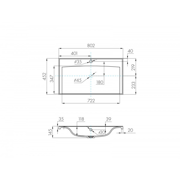 Раковина встраиваемая Aquaton Айрис 80,2x45,2x14,5 белый (1.A722.9.31A.G01.0) Раковина встраиваемая Aquaton Айрис 80,2x45,2x14,5 белый (1.A722.9.31A.G01.0)