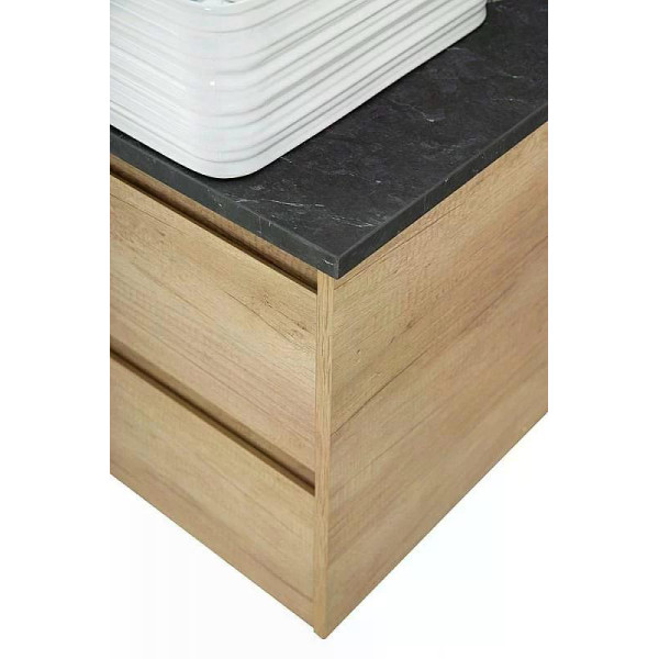 Столешница BelBagno 120,4x46,2 Marmo Nero Opaco (KEP-120-2-MNO)