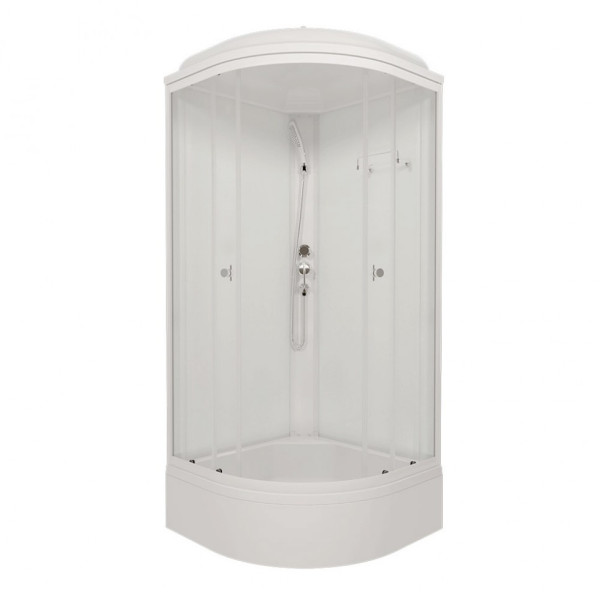 Душевая кабинаTriton Ультра 90x90 стекло прозрачное, профиль белый (DK321)