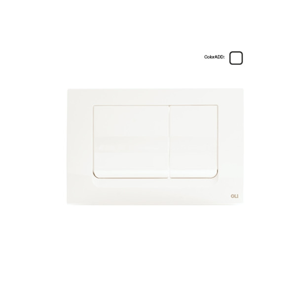 Клавиша смывная Oli Ria белый (640581) Клавиша смывная Oli Ria белый (640581)