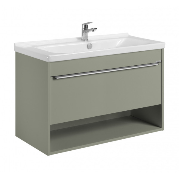 Тумба подвесная Aquaton Хоуп 992x453x563 зеленый (1.A287.4.01H.P9D.0)