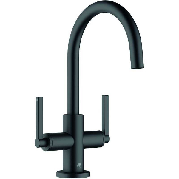 Смеситель для раковины Kludi Nova Fonte черный (201183915) Смеситель для раковины Kludi Nova Fonte черный (201183915)