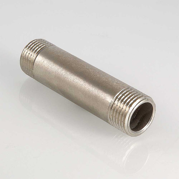 Бочонок 1/2"х50 мм. Valtec (никель) (VTr.652.N.0406) Бочонок 1/2"х50 мм. Valtec (никель) (VTr.652.N.0406)
