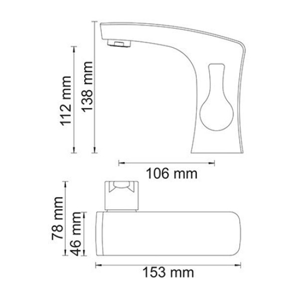 Смеситель для раковины WasserKRAFT Berkel (4803)