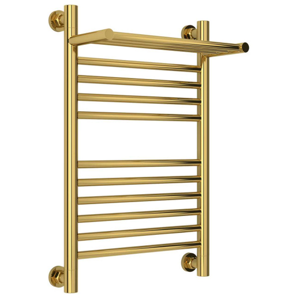 Полотенцесушитель водяной Сунержа Богема с полкой+ 600х400 золотой (03-0223-6040) Полотенцесушитель водяной Сунержа Богема с полкой+ 600х400 золотой (03-0223-6040)