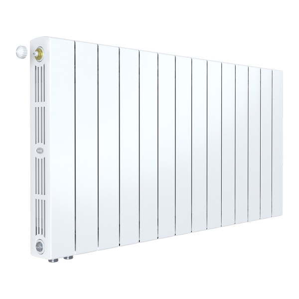 Радиатор биметаллический Rifar SUPReMO Ventil L 500 (4 секции, НП лев подкл. 50 мм.) (RS50004VL) Радиатор биметаллический Rifar SUPReMO Ventil L 500 (4 секции, НП лев подкл. 50 мм.) (RS50004VL)