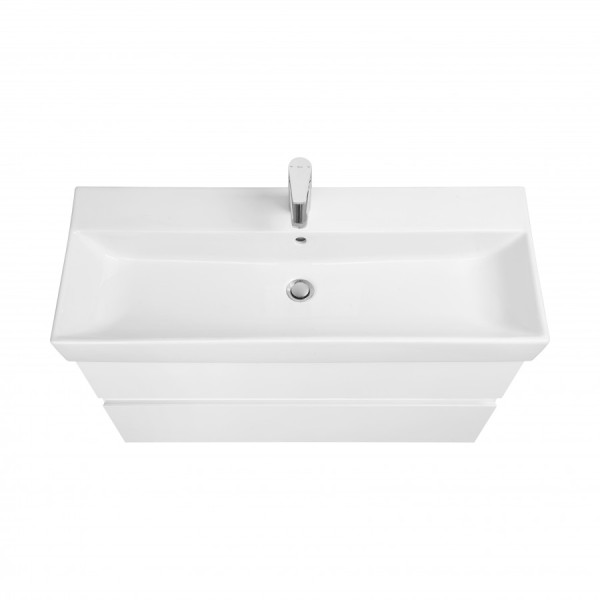 Тумба подвесная Roca Oleta 961x374x548 белый (A857641501)