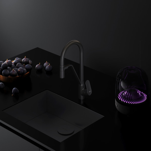 Cмеситель для кухни AM.PM Like с каналом для питьевой воды и гибким изливом, черный (F8007822) Cмеситель для кухни AM.PM Like с каналом для питьевой воды и гибким изливом, черный (F8007822)