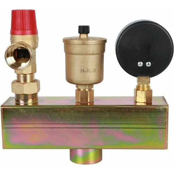 Группа безопасности котла Stout до 50 кВт (в теплоизоляции) (SVS-0004-055032) Группа безопасности котла Stout до 50 кВт (в теплоизоляции) (SVS-0004-055032)