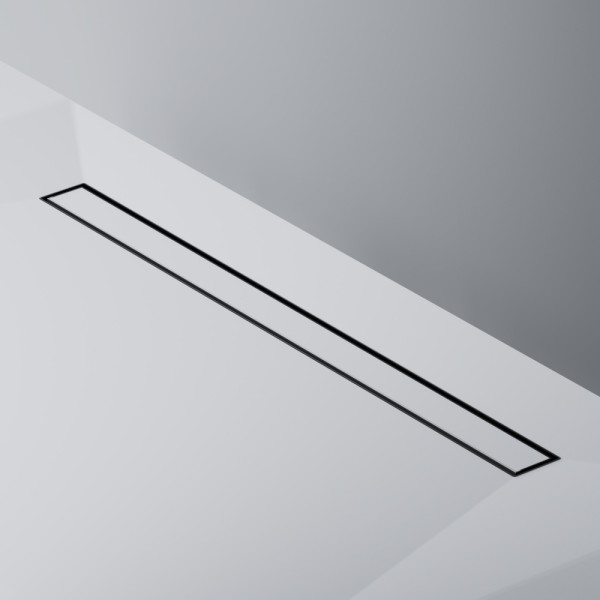 Душевой лоток AM.PM MasterFlow линейный универс затвор Tile 90 см черн мат (W01SC-U11-090-04BM)