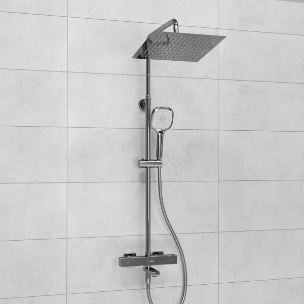 Душевая система WasserKRAFT хром (A199.118.065.087.CH Thermo)