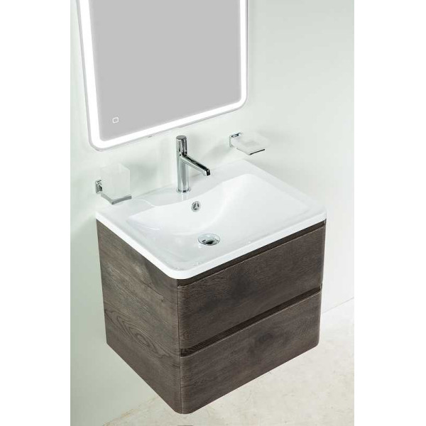 Тумба подвесная BelBagno Albano 70 Rovere Nature Grigio (ALBANO-700-2C-SO-RNG)