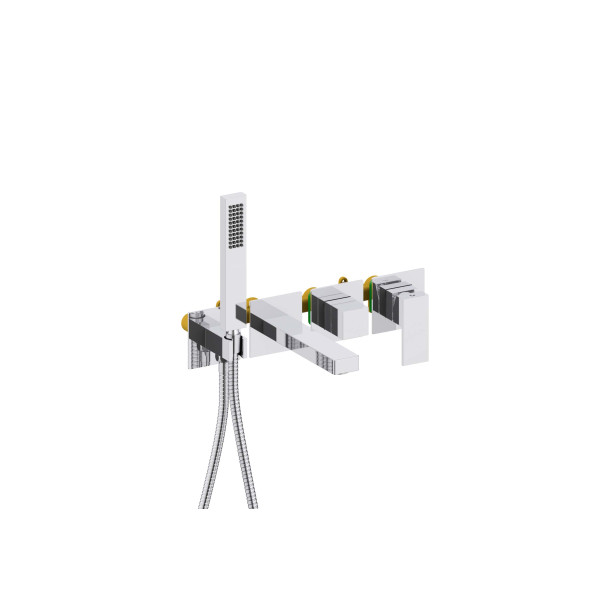 Смеситель для ваны и душа Aquatek Либра встраиваемый хром (AQ1644CR) Смеситель для ваны и душа Aquatek Либра встраиваемый хром (AQ1644CR)