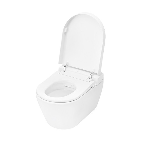 Комплект инсталляция с унитазом Tece TeceSpring с клавишей хром, с сиденьем (S955799)