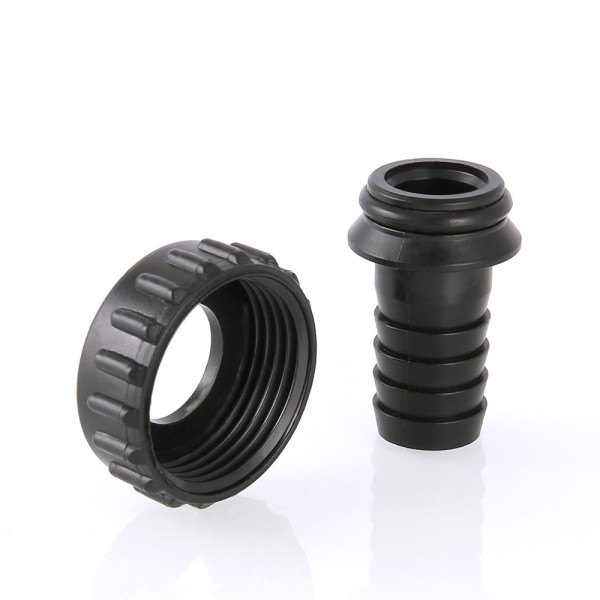 Штуцер с накидной гайкой 3/4"(18) ЕК для сливного крана Valtec (ABS пластик) VTr.654.NE.0510