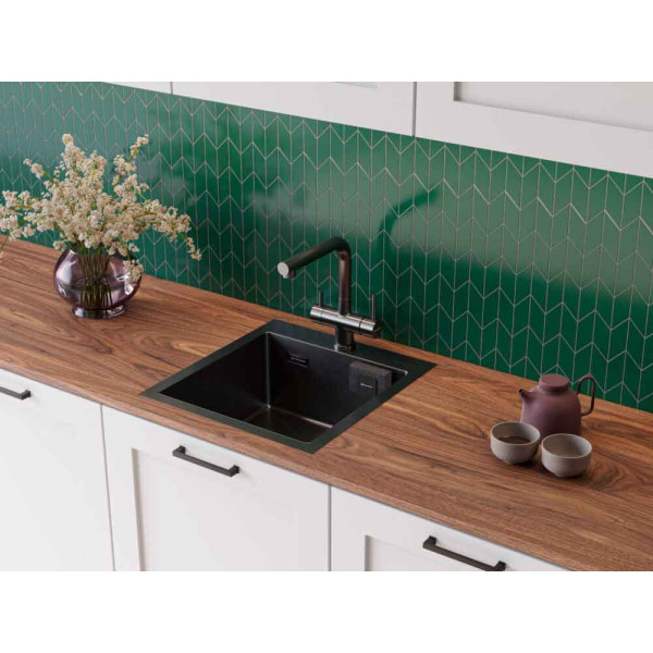 Держатель для губки Omoikiri SH-01 вороненая сталь (4999124) Держатель для губки Omoikiri SH-01 вороненая сталь (4999124)