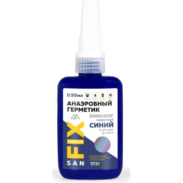 Герметик резьбовой SanFix 50 мл (разборный) SanFix (40748) Герметик резьбовой SanFix 50 мл (разборный) SanFix (40748)