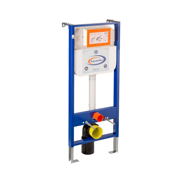 Инсталляция для унитаза Aquanika Basic (без клавиши смыва, два режима слива) (10.702.450.00.00) Инсталляция для унитаза Aquanika Basic (без клавиши смыва, два режима слива) (10.702.450.00.00)