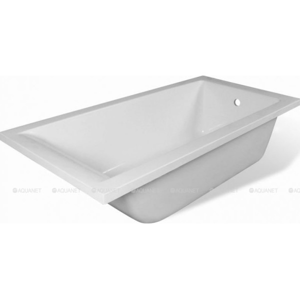 Ванна из искусственного камня Aquanet Bright Stone 170х75 белая (332882)