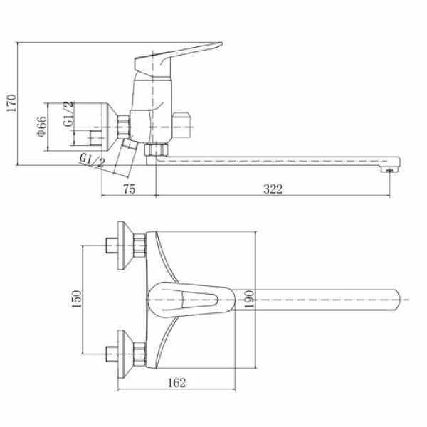 Смеситель для ванны и душа Fashun с душевым комплектом хром (A2207) Смеситель для ванны и душа Fashun с душевым комплектом хром (A2207)