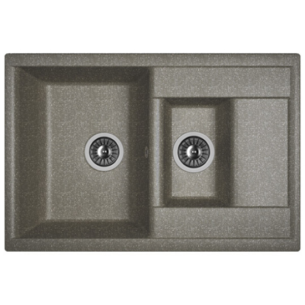 Мойка для кухни Dr. Gans Астра 760К 76х51 черная (25.065.D0760.407)