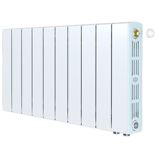 Радиатор биметаллический Rifar SUPReMO Ventil R 350 (10 секций, НП прав подкл. 50 мм.) (RS35010VR)