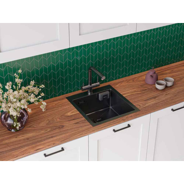 Держатель для губки Omoikiri SH-01 вороненая сталь (4999124) Держатель для губки Omoikiri SH-01 вороненая сталь (4999124)