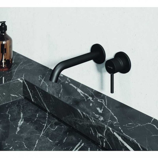 Смеситель для раковины Kludi Bozz Black черный (382443976)