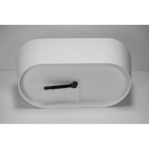 Ванна из искусственного камня Abber Stein 160x70x58 белая матовая (AS9626) Ванна из искусственного камня Abber Stein 160x70x58 белая матовая (AS9626)