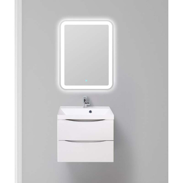 Тумба подвесная BelBagno Marino-CER 60 Bianco Opaco (MARINO-CER-600-2C-SO-BO-P)