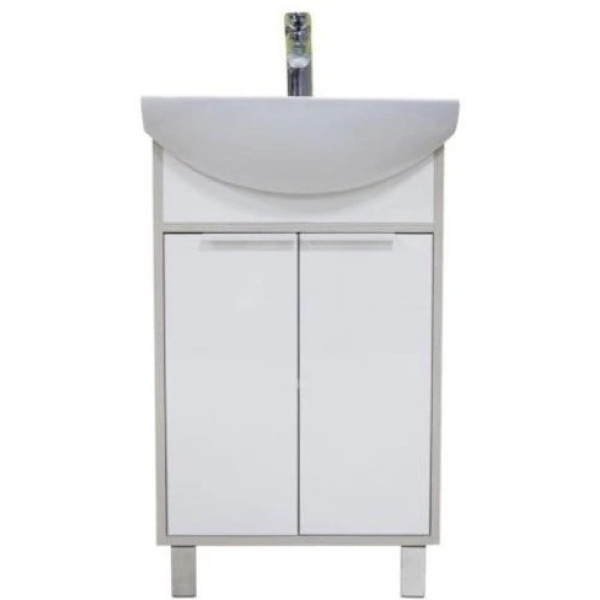 Тумба-умывальник Aquaton Рико 50/1WH207781 Раковина Смайл 50 (1A2124K1RIB90)