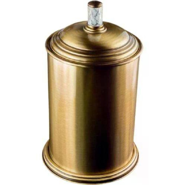 Ведро для мусора Boheme Murano Cristal 27x27x36 бронза (10907-CRST-BR)
