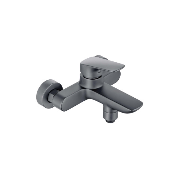 Смеситель для ваны и душа Aquatek Вега оружейная сталь (AQ1040BGM) Смеситель для ваны и душа Aquatek Вега оружейная сталь (AQ1040BGM)