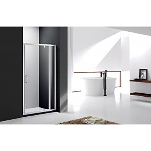 Душевая дверь Cezares Molveno 130x195 стекло прозрачное, профиль хром (MOLVENO-BA-12-90+40-C-Cr-IV)