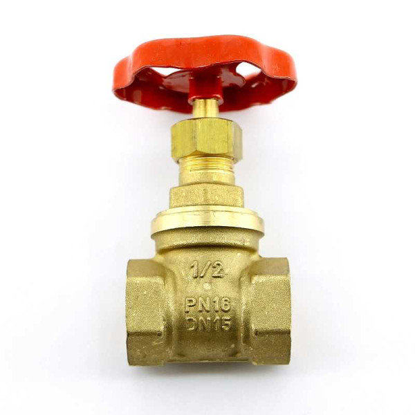 Задвижка клиновая Itap 1/2" PN 16 (красная ручка флаер) (1560012)