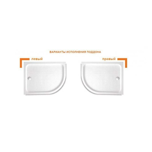 Душевой поддон Cezares Tray 100х120 R (TRAY-A-RH-120/100-550-15-W-R)