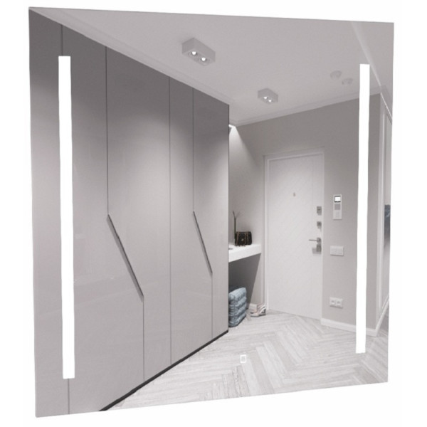 Зеркало Домино Good Light 2-80 с подсветкой (GL7014Z) Зеркало Домино Good Light 2-80 с подсветкой (GL7014Z)