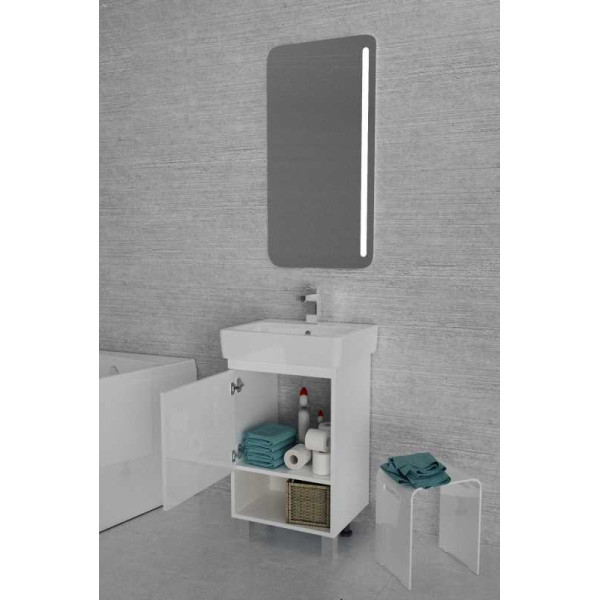 Тумба подвесная 1Marka Tera 600*450*850 белая (У76058) Тумба подвесная 1Marka Tera 600*450*850 белая (У76058)