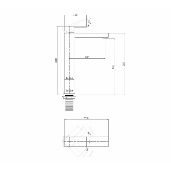 Смеситель для раковины Abber Daheim никель (AF8211NG) Смеситель для раковины Abber Daheim никель (AF8211NG)