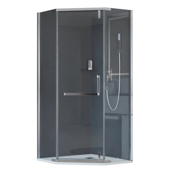 Душевой уголок RGW Hotel HO-081 70x70x195 стекло прозрачное, профиль хром (350608177-11)