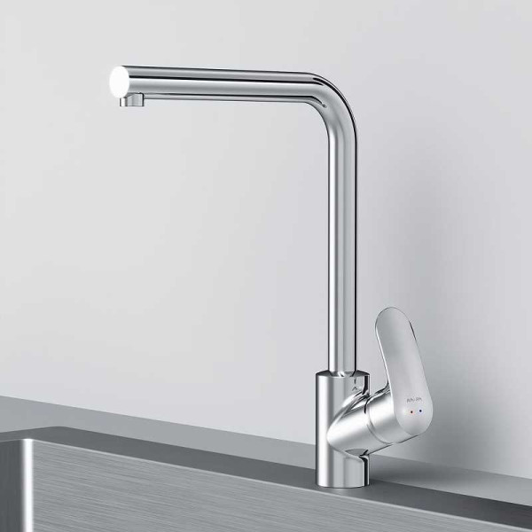 Смеситель для кухни AM.PM Like L-образный излив, хром (F8005000)