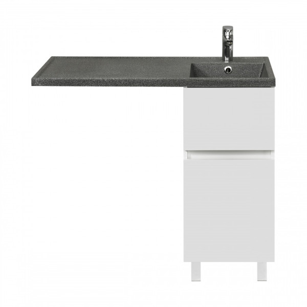 Тумба напольная Aquaton Лайн 379x496x783 белый (1.A232.2.01L.F01.0) Тумба напольная Aquaton Лайн 379x496x783 белый (1.A232.2.01L.F01.0)